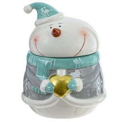 GAEM Конфетница "Снеговик: Сердце Зимы", 650 мл, L12 W12 H16 см