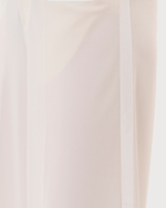 MM6 MAISON MARGIELA БРЮКИ БЕЛЫЕ С ЛАМПАСАМИ