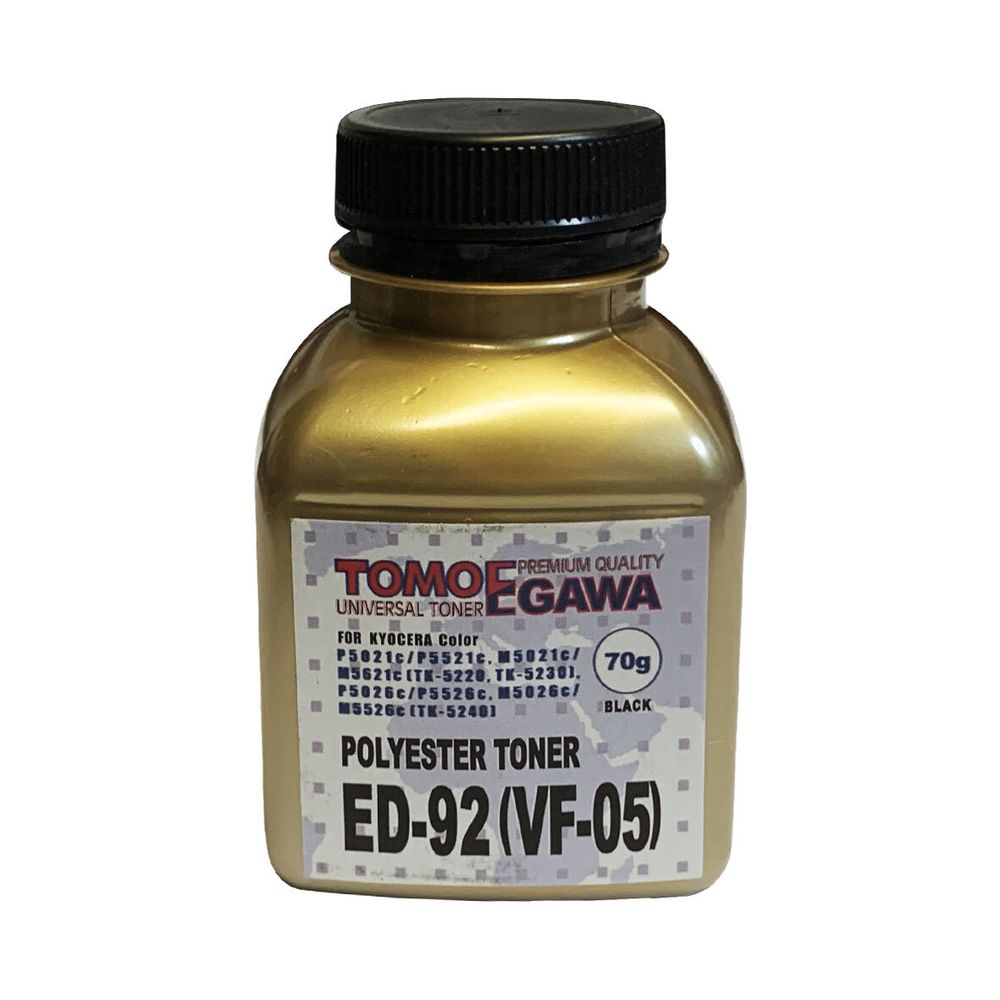 Тонер для KYOCERA Универсальный тип ED-92 (VF-05) (70гр, черный, TOMOEGAWA) Gold ATM