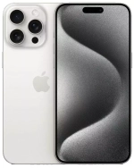 iPhone 15 Pro 128 ГБ, Dual: nano SIM + eSIM, белый титан