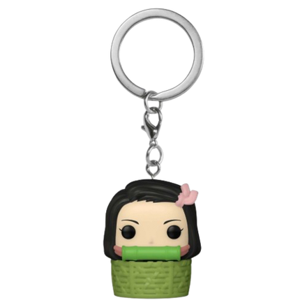 Брелок Funko Pocket POP! Demon Slayer Nezuko Kamado in Basket (Exc)