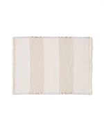 Коврик для ванной Bina из 100% хлопкового жаккарда цвета экрю 50 x 70 см