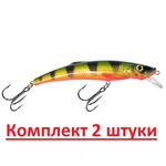 Воблер Минноу MACHNO 90mm, цвет 018 (карась), 2 штуки