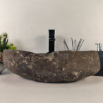 Раковина из речного камня RS-64981 50*31*15 0861