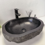 Раковина из андезита Erozy Black EA-62673 52*41*15 114