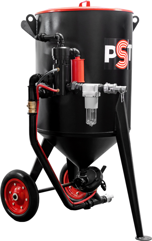 Напорная бочка PST-250-3 с фильтром и КПДУ, шиберным дозатором