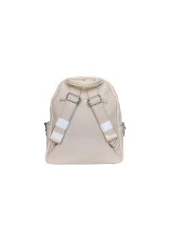 Рюкзак сумка женская из экокожи бежевая QOZA