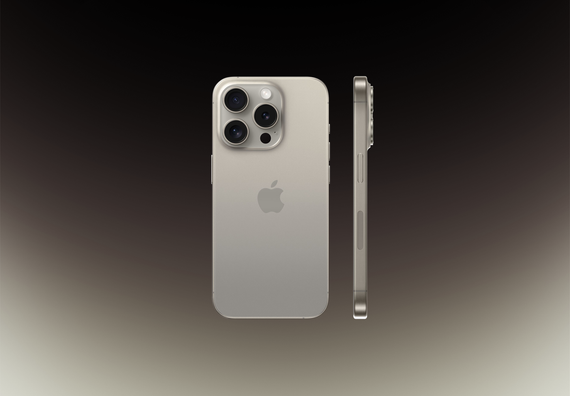 Телефон Apple iPhone 15 Pro 256Gb (Natural titanium)