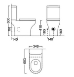 УНИТАЗ НАПОЛЬНЫЙ BUONGIORNO BG WC 01+БАЧОК BUONGIORNO BG CIS 01+СИДЕНЬЕ PLAZA PL.MR.SEAT.02/WHT