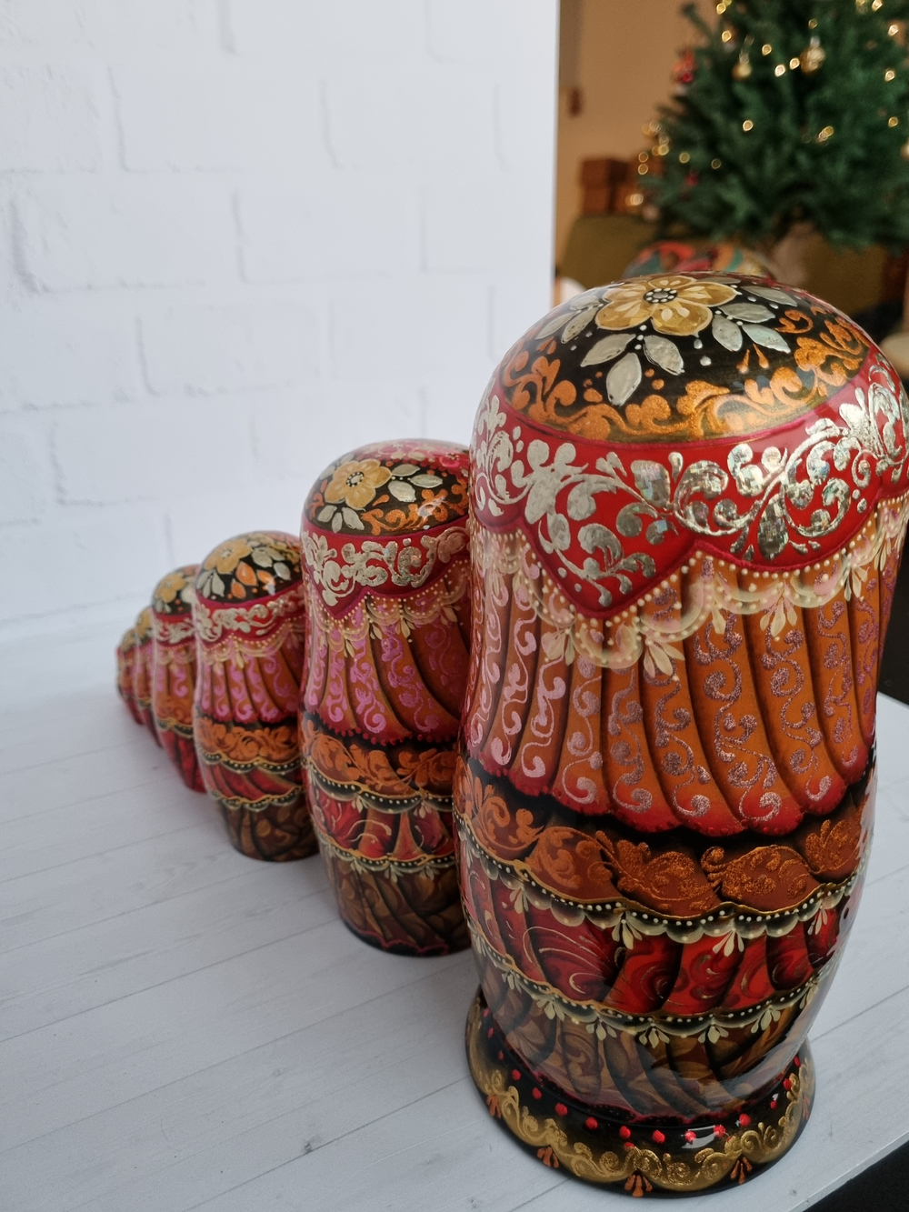 Матрешка "с видами города"  7мест