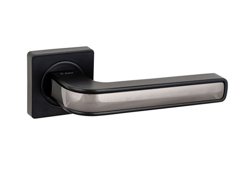 Ручки дверные S-Locked 115 BL/BH черный