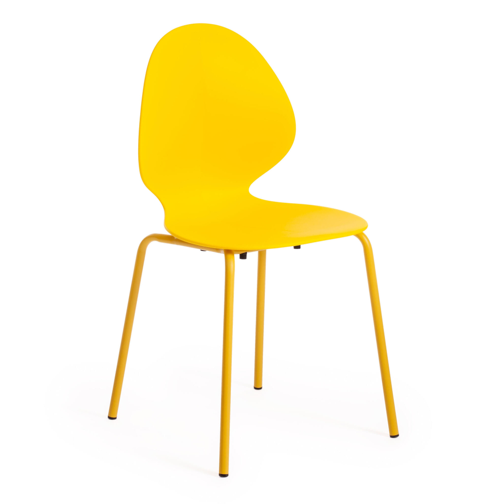 Стул EBAY (mod 03)  металл/пластик, 52x46x83.5, желтый