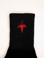 Купить Носки Нетак «Лилии» Черные Носки Нетак «Лилии» Черные