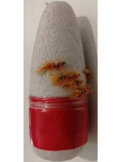 Монтаж "Балда круглая", 5 мушек