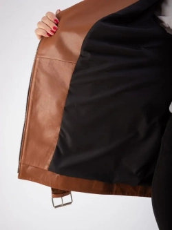 Косуха кожаная куртка женская Турция