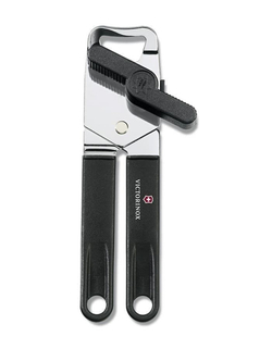 Консервный нож VICTORINOX универсальный, сталь/пластик, чёрный