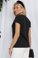 Блуза Луизиана (черная) Б13030-19М LT Collection