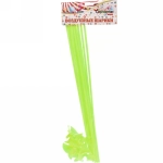 Набор палочек для шариков воздушных с держателем, 42 см (10 шт), салатовый