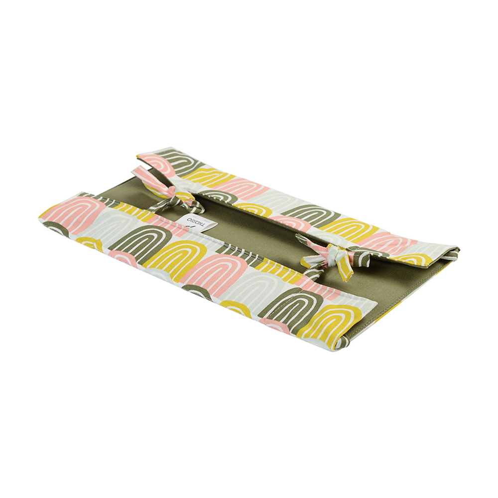 Корзинка для хлеба 35х35см Tkano Wild Passion Arch зеленая