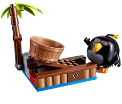 LEGO Angry Birds: Пиратский корабль свинок 75825 — Piggy Pirate Ship — Лего Ангри бёрдз Злые птички