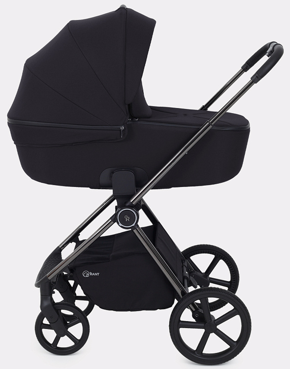 Детская коляска Rant Teo Black Chrome 2 в 1 Black