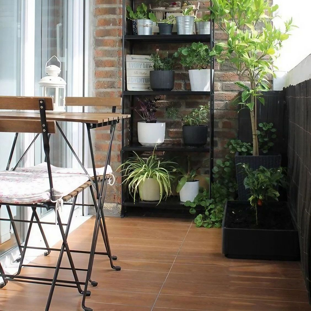 Стол и 2 складных стула ИКЕА Тэрно для сада и дачи