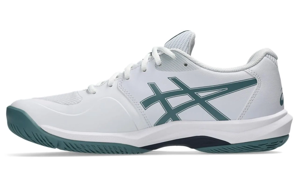 Мужские кроссовки теннисные Asics Game FF - white/foggy teal