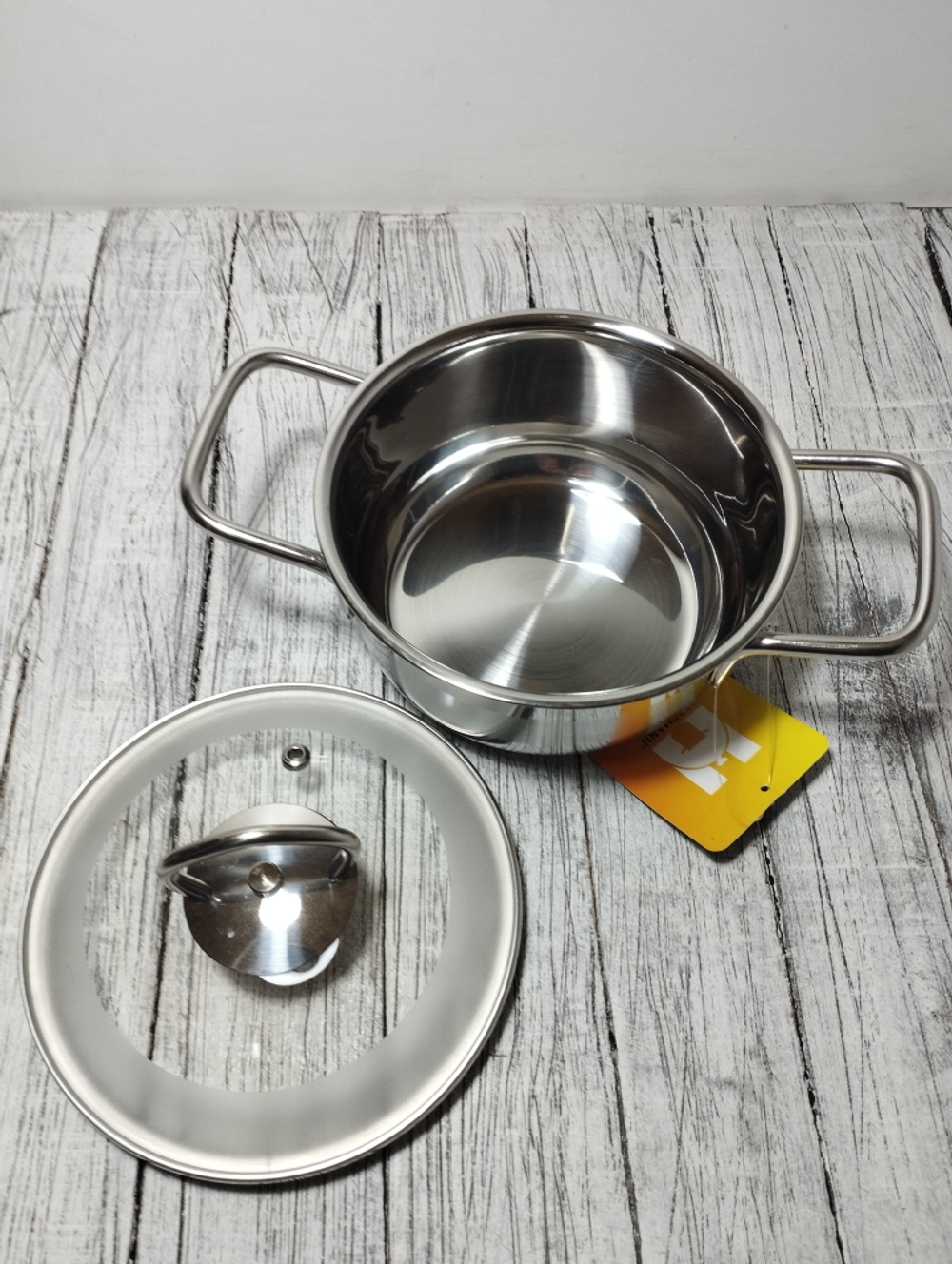 Кастрюля 1,0л 3-х слойное капс дно д14см НМ 5314