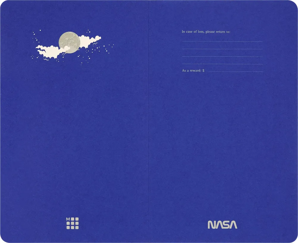 Блокнот Moleskine VOLANT NASA-INSPIRED Large нелинованный (SKVLNTL7063S5) 5