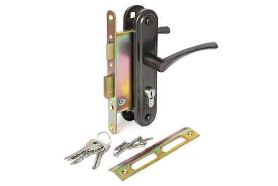 Замок врезной Зенит ЗВ4-3.07 серебро