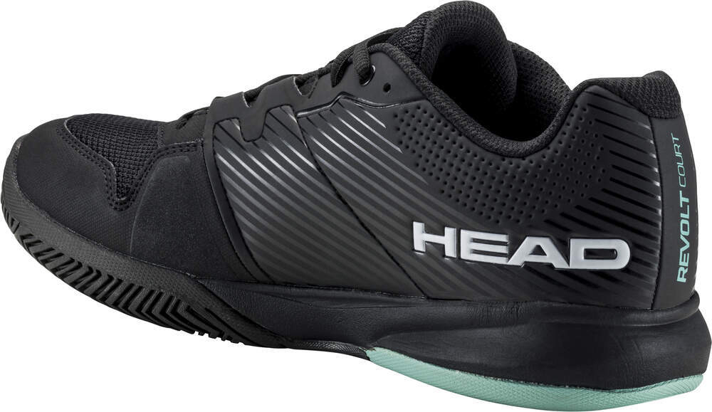 Теннисные кроссовки Head Revolt Court - black/teal