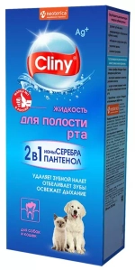 Экопром Cliny жидкость для кошек и собак для полости рта 300 мл