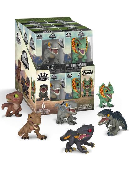Фигурка Funko Minis Jurassic Park & World 1 штука в ассортим (из 6) 87858 / Фигурка Фанко Минис по мотивам франшизы "Мир юрского периода"