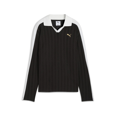 Женский свитшот PUMA T7 Relaxed Long Sleeve Polo