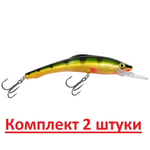 Воблер для рыбалки ФИН 160mm, цвет 048 (окунь), 1 штука