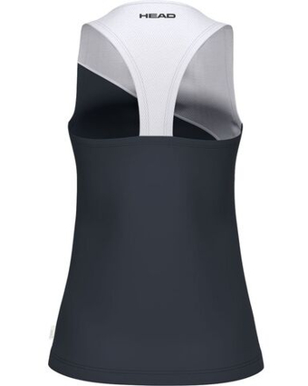 Женский топ теннисный Head Spirit Tank - navy/white