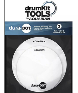 Наклейки на пластик барабана  Aquarian DURADOT DO2
