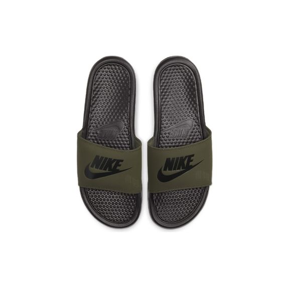 Nike Benassi JDI 'Black Green'