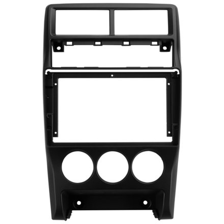 Комплект рамки с разъёмами 9" Lada Priora 2013-2018 большая [F3] - Car-Smart 9707F3