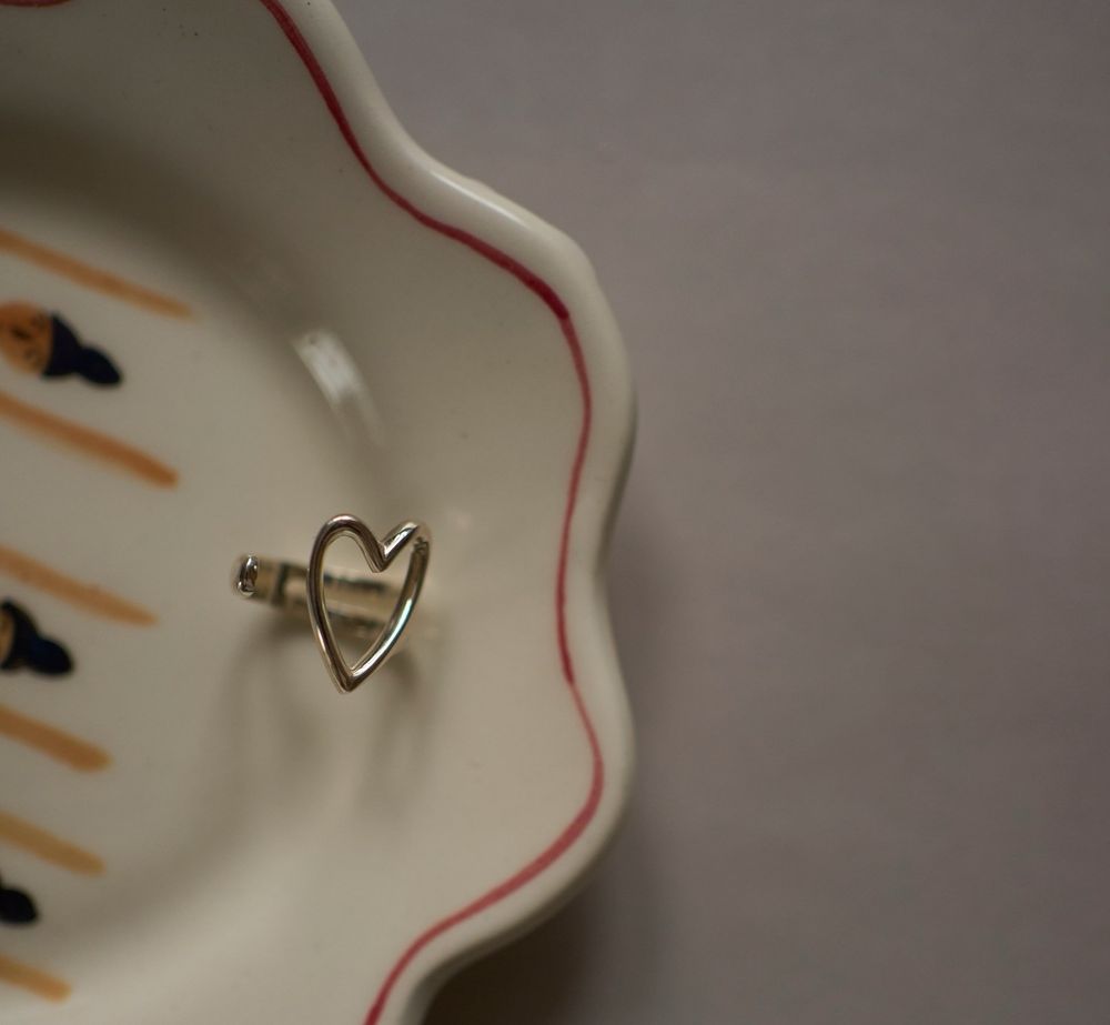 Кольцо Love, разъемное