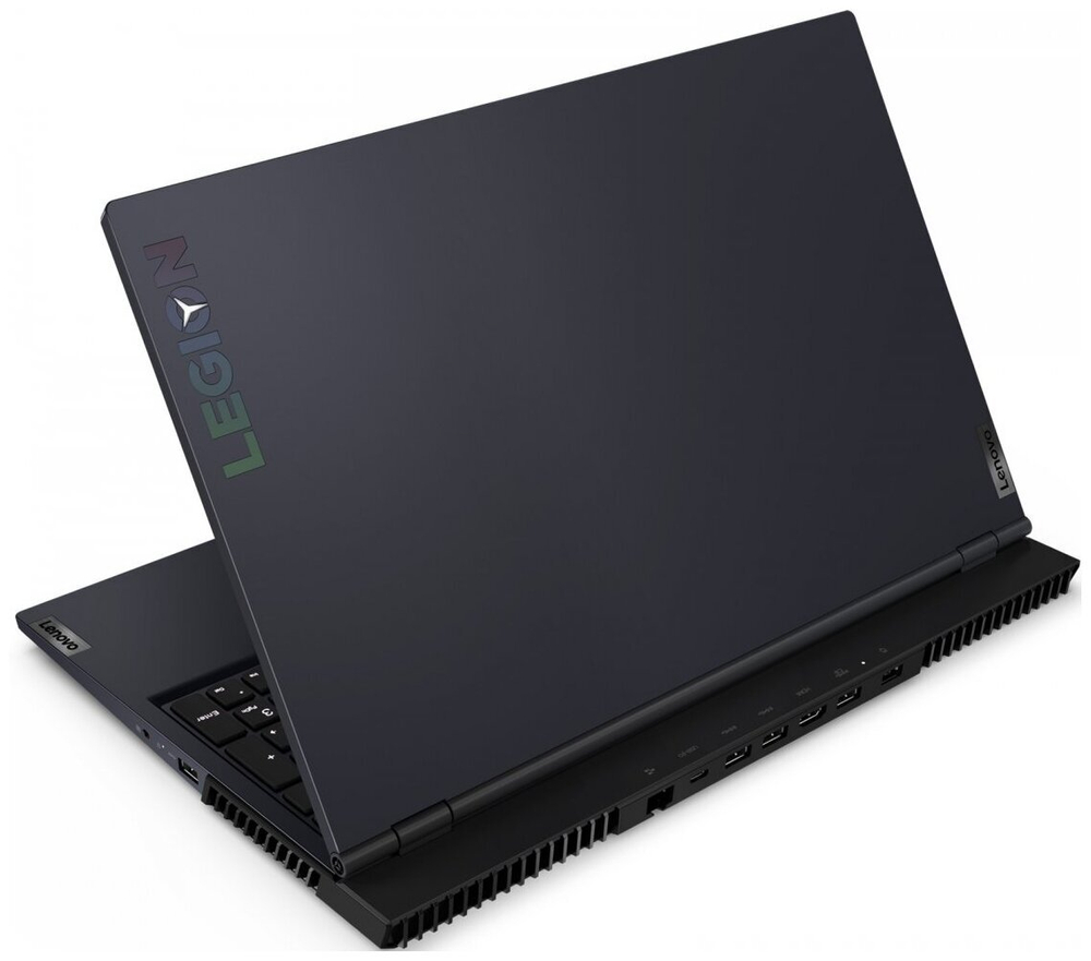 15.6" Ноутбук Lenovo Legion 5 15ACH6H 1920x1080, AMD Ryzen 5 5600H 3.3 ГГц, RAM 16 ГБ, DDR4, SSD 1ТБ, NVIDIA GeForce RTX 3070, Win 11, RU, 82JU000WRK, Phantom Blue