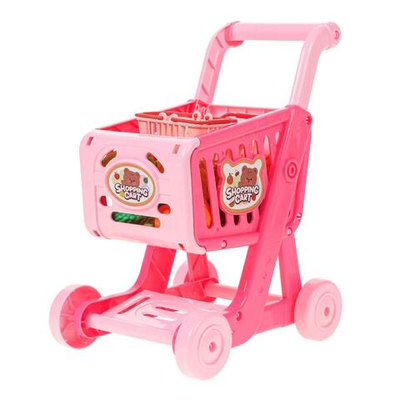 Тележка для супермаркета с продуктами, коробка QX1015-001