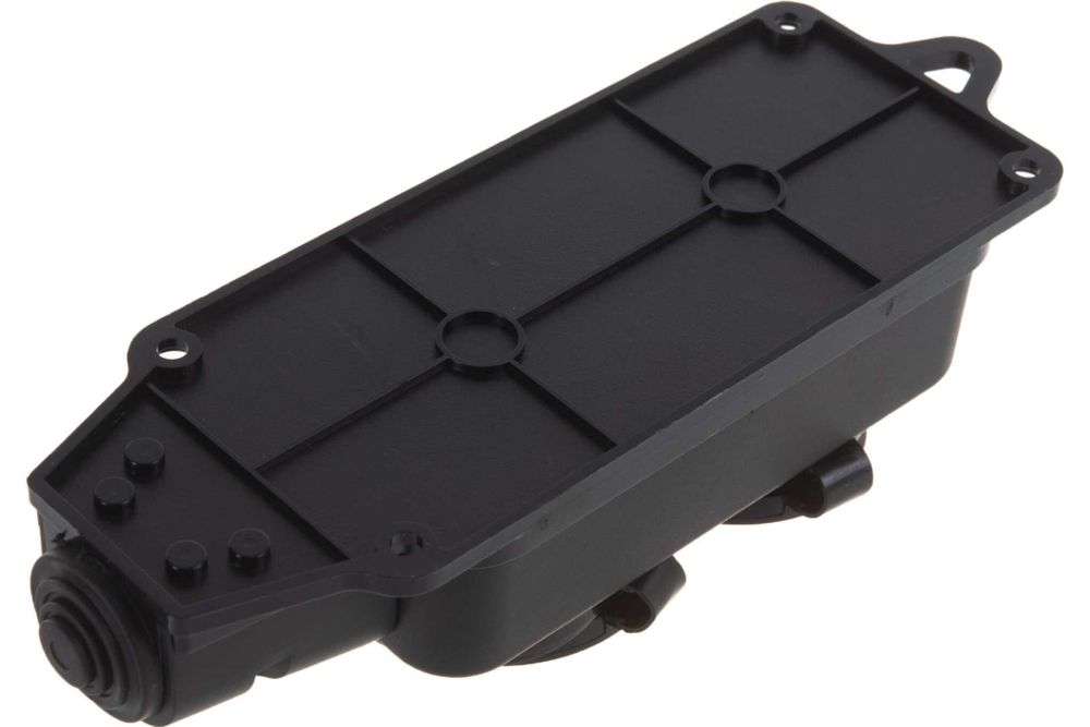 Колодка UNIVersal 2 розетки однофазная с заглушками с заземляющими контактами(каучук)1027