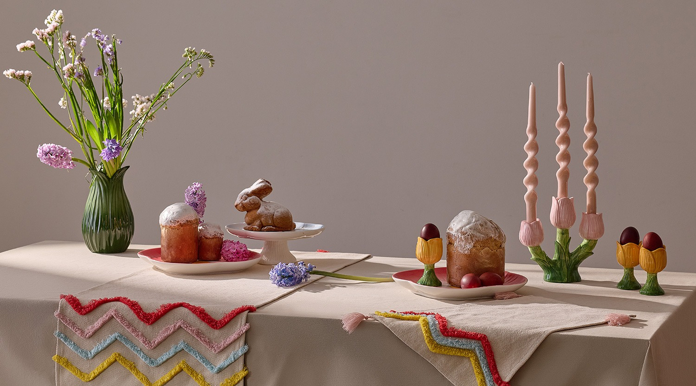 Сервировка к Пасхе