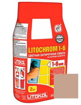 Затирка Litochrom 1-6 C.80 (карамель) 2 кг