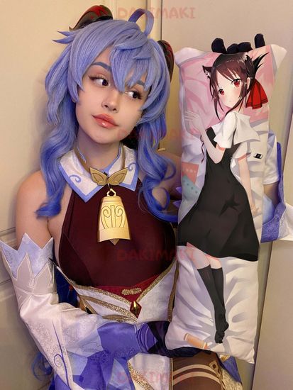 Мини дакимакура Кагуя Синомия из Госпожа Кагуя: в любви как на войне арт. M0742, 60х20 см