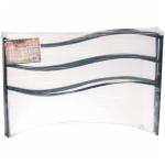 Заборчик садовый «Флаг» 45*67*335см (5 деталей)