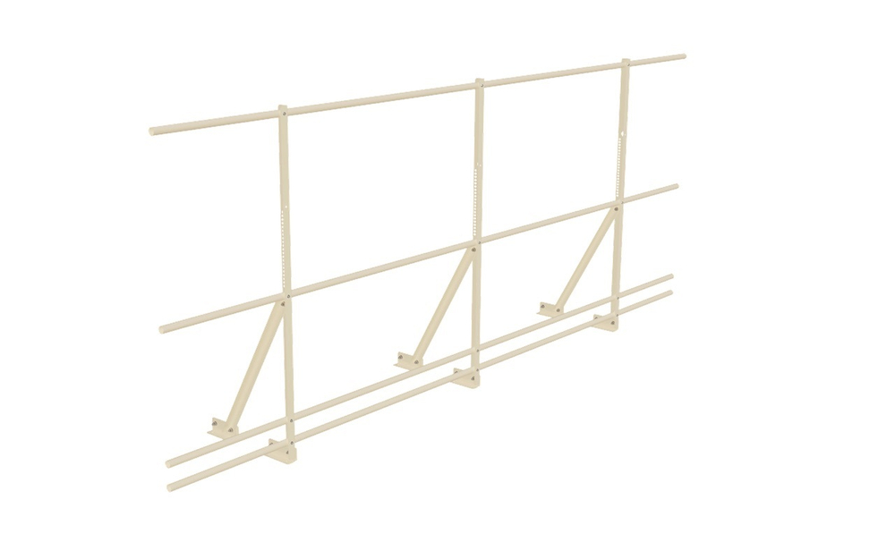 Кровельное ограждение Fachmann KO/ECO/SN-1200-2-3000 Фальцевый крепеж RAL