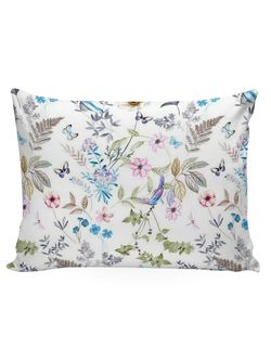 Постельное белье Сказка "Каролина" 2-спальный Наволочка 50х70 см 2 шт Простынь 240х215 см Пододеяльник 175х215 см, перкаль