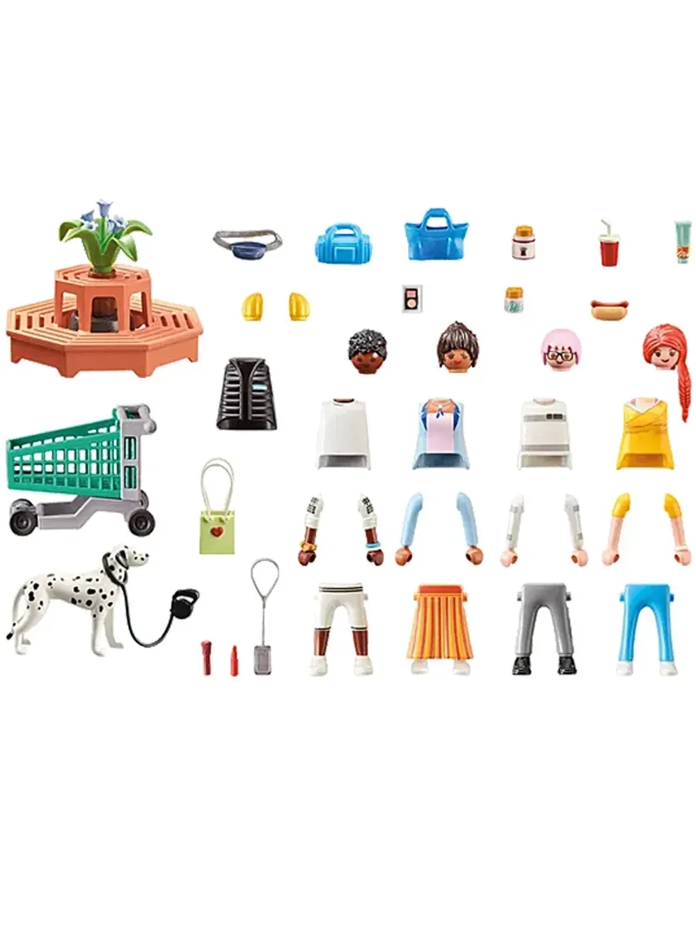 Набор Большой шопинг по магазинам Playmobil 71541